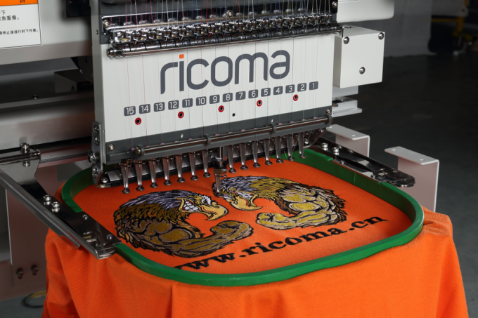 Máquina portátil MT-1201/MT-1501 do bordado da única cabeça de RICOMA